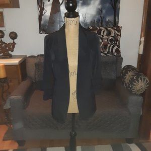 womans half sleeve blazer xs